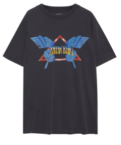ANINE BING LILI TEE BUTTERFLY