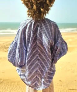 CLARAMONTE Blouse CHEVRON -Robes Soldes Boutique claramonte blouse chevron 5 scaled