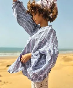 CLARAMONTE Blouse CHEVRON -Robes Soldes Boutique claramonte blouse chevron 6 scaled