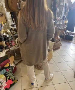 C.T.Plage CT PLAGE Gilet RACOON -Robes Soldes Boutique ct plage gilet racoon 1 scaled