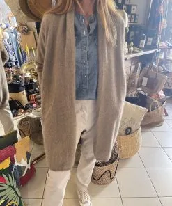 C.T.Plage CT PLAGE Gilet RACOON -Robes Soldes Boutique ct plage gilet racoon 10 scaled