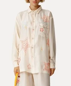 Forte_forte Chemise STAR VIBES -Robes Soldes Boutique forteforte chemise star vibes 3