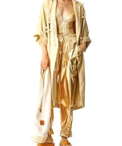 Forte_forte Pantalon Cargo Chic -Robes Soldes Boutique forteforte pantalon 1