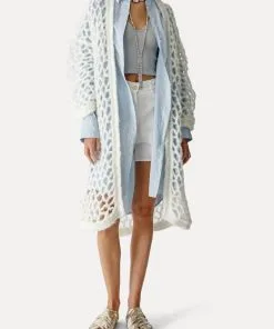 Forte_forte Robe Chemise Bci 11 Forte_forte Robe Chemise Bci -Robes Soldes Boutique forteforte robe chemise bci 4