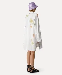 Forte_forte Robe Chemise Crazy Love -Robes Soldes Boutique forteforte robe chemise crazy love 1