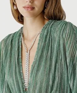 Forte_forte Top Lurex Pliss' -Robes Soldes Boutique forteforte top lurex pliss 1 4