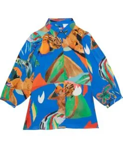 G.KERO Blouse DANCING BLUE