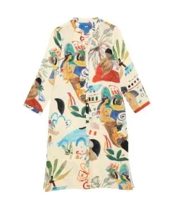 G.KERO Robe Tunique LE BAIN FLEURI