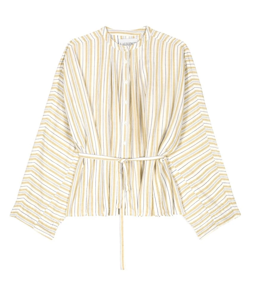 LAURENCE BRAS Blouse FER Yellow 3 LAURENCE BRAS Blouse FER Yellow