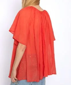 LAURENCE BRAS Blouse ROSE -Robes Soldes Boutique laurence bras blouse jull 2