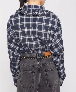 LAURENCE BRAS Chemise CAMPING Black -Robes Soldes Boutique laurence bras chemise camping black 3