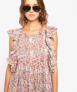 LAURENCE BRAS Robe FILLETTE Purple 9 LAURENCE BRAS Robe FILLETTE Purple -Robes Soldes Boutique laurence bras robe fillette purple 2