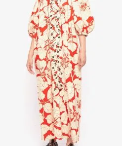 LAURENCE BRAS Robe INNA RED