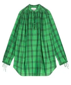 LAURENCE BRAS Robe MINI NEW CIGAR Green