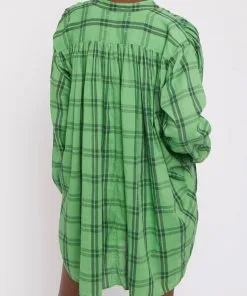 LAURENCE BRAS Robe MINI NEW CIGAR Green -Robes Soldes Boutique laurence bras robe mini new cigar green 3