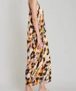 MAEVY Combinaison SAUGE PRINT -Robes Soldes Boutique maevy combinaison sauge print 1