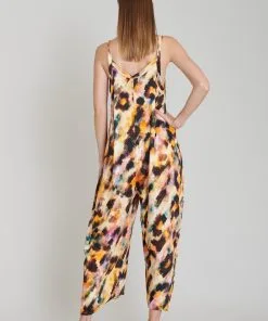 MAEVY Combinaison SAUGE PRINT -Robes Soldes Boutique maevy combinaison sauge print 2