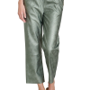 MAEVY Pantalon PANTA VEGAN Sauge 1 MAEVY Pantalon PANTA VEGAN Sauge -Robes Soldes Boutique maevy pantalon panta vegan 12