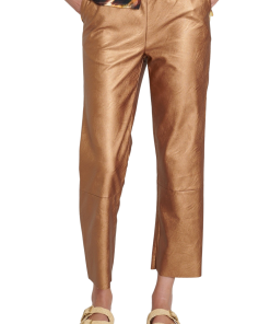 MAEVY Pantalon PANTA VEGAN Cuivre