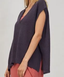 MAEVY Top SABLE CAFE -Robes Soldes Boutique maevy top sable cafe 1