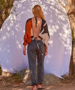 MARE DI LATTE Pantalon ANGELE -Robes Soldes Boutique mare di latte pantalon angele 2