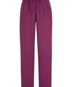 MARE DI LATTE Pantalon ANGIE Dark Purple -Robes Soldes Boutique mare di latte pantalon angie dark purple 6
