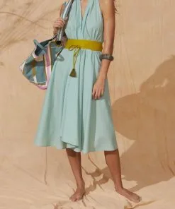 MARE DI LATTE Paréo Malin ALINE LAGON -Robes Soldes Boutique mare di latte pareo malin aline 10