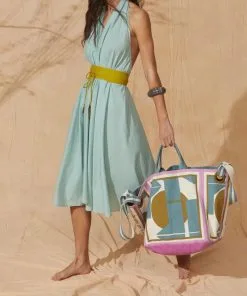 MARE DI LATTE Paréo Malin ALINE LAGON -Robes Soldes Boutique mare di latte pareo malin aline 11