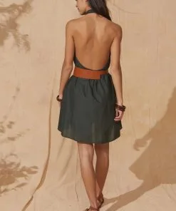 MARE DI LATTE Paréo Malin AVA ARDOISE -Robes Soldes Boutique mare di latte pareo malin ava 7