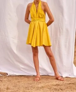 MARE DI LATTE Paréo Malin AVA MIMOSA -Robes Soldes Boutique mare di latte pareo malin ava 8