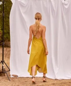 MARE DI LATTE Robe IVINA ANIS -Robes Soldes Boutique mare di latte robe ivina anis 1