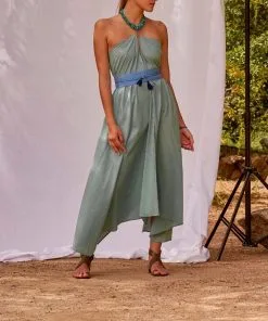 MARE DI LATTE Robe IVINA LAGON -Robes Soldes Boutique mare di latte robe ivina lagon 2