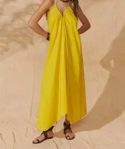 MARE DI LATTE Robe IVINA MIMOSA -Robes Soldes Boutique mare di latte robe ivina mimosa 1