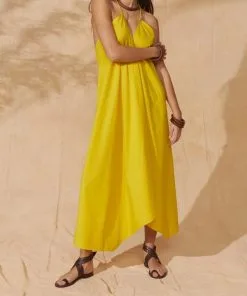 MARE DI LATTE Robe IVINA MIMOSA -Robes Soldes Boutique mare di latte robe ivina mimosa 3