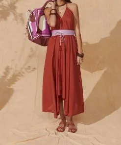 MARE DI LATTE Robe IVINA POTTER CLAY -Robes Soldes Boutique mare di latte robe ivina potter clay 2