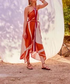 MARE DI LATTE Robe IVINA SUNSET -Robes Soldes Boutique mare di latte robe ivina sunset 3