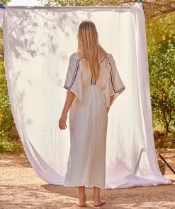MARE DI LATTE Robe SOUANE WHITE 7 MARE DI LATTE Robe SOUANE WHITE -Robes Soldes Boutique mare di latte robe souane white 1