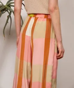 MOMONI Pantalon BACCARAT ROSA -Robes Soldes Boutique momoni pantalon baccarat 2