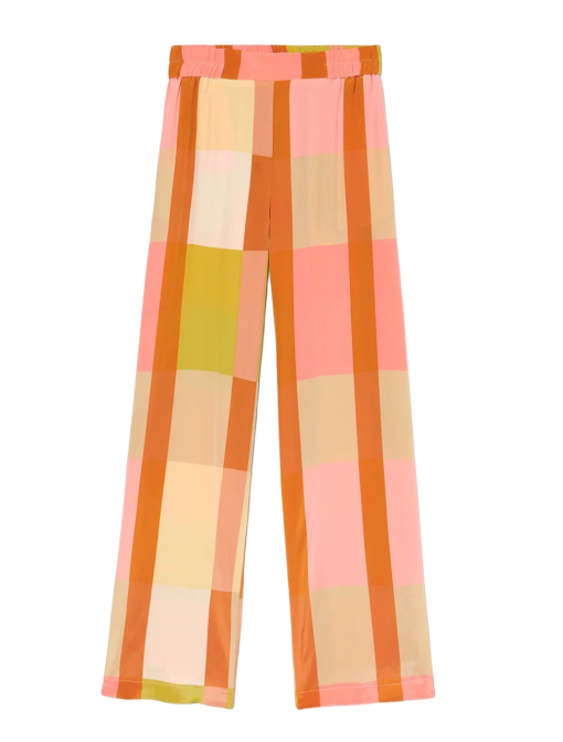 MOMONI Pantalon BACCARAT ROSA -Robes Soldes Boutique momoni pantalon baccarat