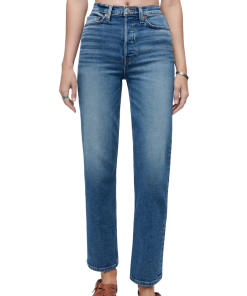 RE/DONE Jeans 70S STOVE PIPE WESTERN BLUE