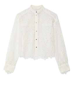 ROSEANNA Chemise CLEO GUIPURE