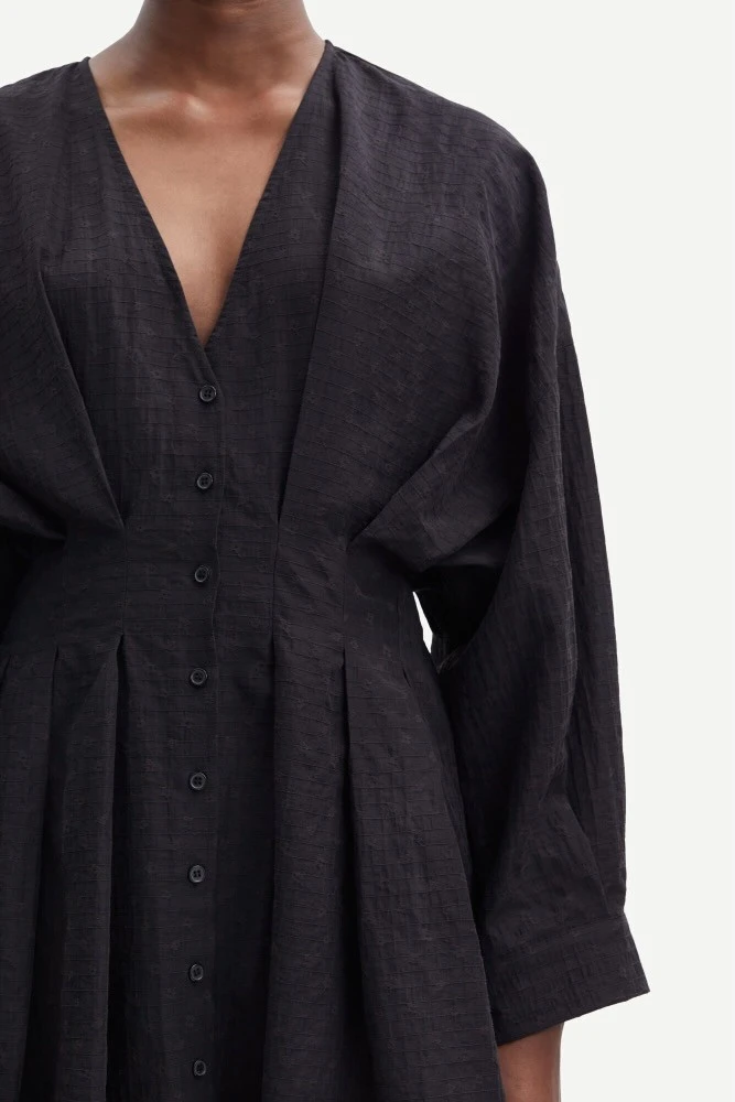 SAMSOE SAMSOE Robe ENGLA Black 5 SAMSOE SAMSOE Robe ENGLA Black – Image 3