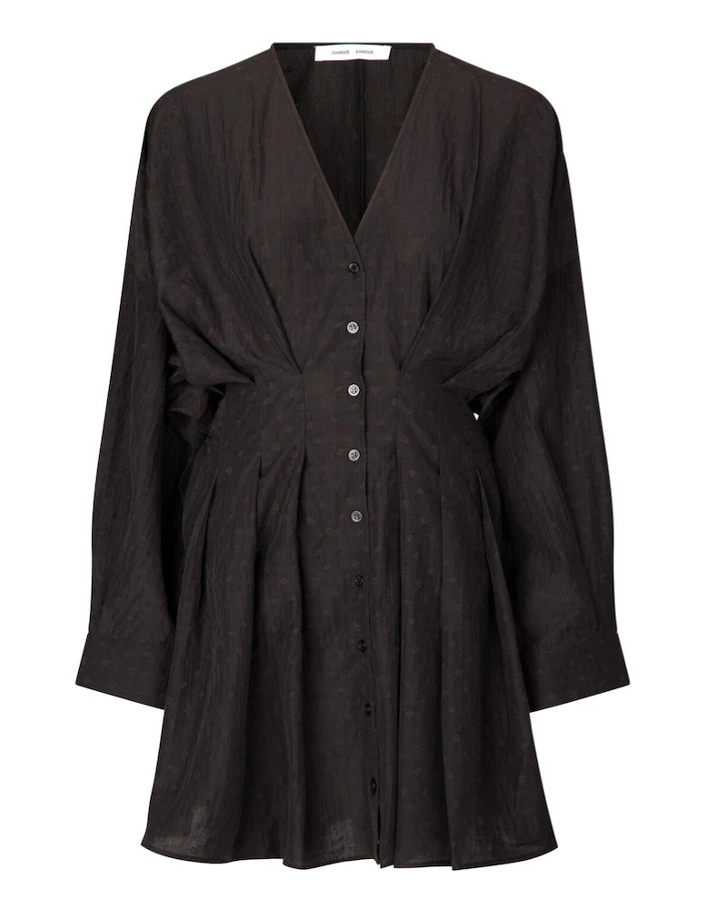 SAMSOE SAMSOE Robe ENGLA Black 3 SAMSOE SAMSOE Robe ENGLA Black